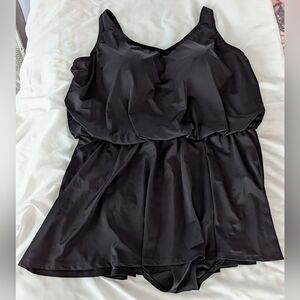 Women's plus size swim dress by Cacique. Size 26.